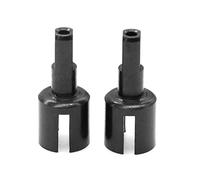 Janasiba Lot de 2 tasses en acier 300054477 pour TT01 TT02 TT01D TT01E DF-02 M05 M06 1/10 RC