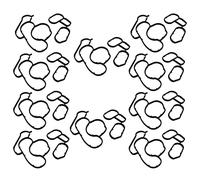 Janasiba Lot de 20 joints de boîtier de filtre à huile 11427508970 pour E46 E60N E81 E82