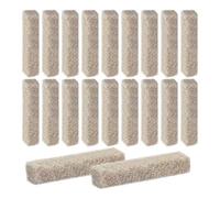Janasiba Lot de 20 tampons filtrants pour réduire l'ammoniac pour aquarium, tampons filtrants pour réservoirs de poissons pour QuietFlow LED PRO