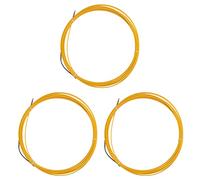 Janasiba Lot de 3 câbles de 20 m x 3 mm en fibre de verre, extracteur de tuyau, serpent, rodder