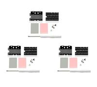 Janasiba Lot de 3 dissipateurs thermiques SSD M.2 2242 Solid State Drive Nvme2242 Solid State Drive SSD