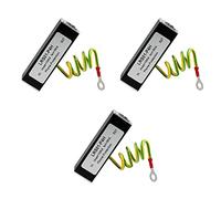 Janasiba Lot de 3 protections de surtension RJ11 Kl01-P4H Noir RJ11 ADSL