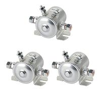 Janasiba Lot de 3 relais magnétiques Max 300 A fonctionnement continu 12 V CC Aimant de démarreur pour chariot de golf, treuil, marine à la hâte