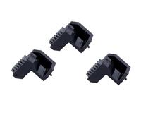 Janasiba Lot de 3 serpillères en silicone de qualité supérieure avec brosse montée pour nettoyeur de tête d'impression Bambu-Lab P1P P1S X1 X1C