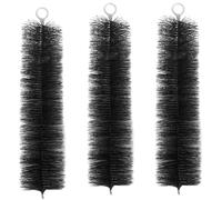 Janasiba Lot de 30 brosses en acier inoxydable pour filtre d'aquarium - Outils de nettoyage pour bassin