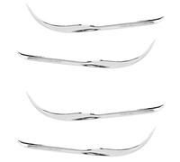 Janasiba Lot de 4 bandes de protection latérales de voiture - Forme de pièce - Pour V Vezel 2013-2018