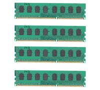 Janasiba Lot de 4 barrettes de mémoire RAM DDR3 16 Go 1600 MHz DIMM PC3-12800 1,5 V 240 broches non ECC pour socket AM3 AM3 + FM1 FM2