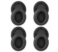 Janasiba Lot de 4 coussinets pour casque en cuir protéiné Life Q30/Q35 (noir)