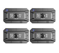 Janasiba Lot de 4 manettes de jeu mobiles Plug and Play - Convertisseur de souris Bluetooth 5.0 pour Android