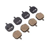Janasiba Lot de 4 paires de plaquettes de frein de vélo pour MX2 MX3 MX4 Sole, GX-C, Jak-5, Sport EX, résine