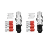 Janasiba Lot de 4 supports Graphtec CB09 Silhouette Cameo + 30 lames en vinyle pour traceur à 45°
