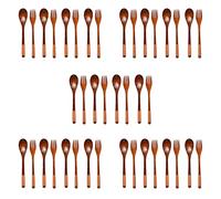 Janasiba Lot de 40 couverts japonais de cuisine naturels