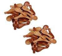Janasiba Lot de 40 petites épices pour sucre, épices, sel, miel, thé, café, thé, confiture, moutarde, glace