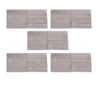 Janasiba Lot de 40 pierres ponces pour nettoyer la pierre ponce - Grise - Nettoyant pour enlever l'anneau des toilettes - Bol de toilettes, salle de bain, maison, cuisine, piscine