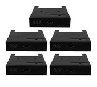 Janasiba Lot de 5 lecteurs de disquettes Sfr1M44-U100K Noir 3,5 1,44 Mo USB SSD pour clavier électronique Korg Gotek