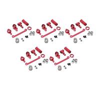 Janasiba Lot de 5 pièces d'embrayage de direction pour voiture RC 144001 1/14, rouge