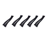 Janasiba Lot de 5 rallonges ATX 24 broches - 1 à 2 ports - Partie d'alimentation - Fiche mâle vers femelle - 24 broches
