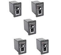 Janasiba Lot de 5 régulateurs de vitesse de moteur PWM 12 V 24 V 36 V 48 V 10 A CC