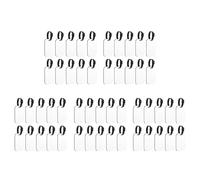 Janasiba Lot de 50 étiquettes de bagage vierges par sublimation - Blanches - Avec sangle - Étiquettes de valise double face