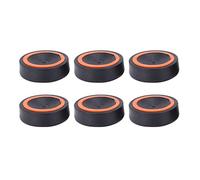 Janasiba Lot de 6 coussinets anti-vibrations pour trépied - Coussinets de répression lourds - Amortisseurs pour supports télescopiques