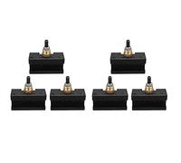 Janasiba Lot de 6 mini outils rotatifs pour poteau (1/4-1/2)