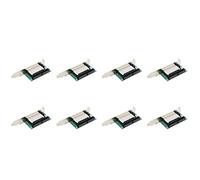 Janasiba Lot de 8 cartes compactes 40 broches pour convertisseur IDE vers 3,5 mm - Paroi arrière