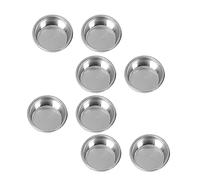 Janasiba Lot de 8 paniers filtrants 54 mm pour machine à café Sage 870/875/878/880 54 mm Semi-automatique sans fond