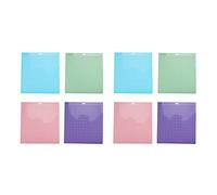 Janasiba Lot de 8 patins de découpe en PVC de couleur mélangée - Accessoires pour traceur Cameo 4