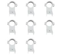 Janasiba Lot de 8 supports LNB KU pour antenne parabolique, support en plastique de 20 mm, résistant aux intempéries, pour plusieurs tailles de parabole