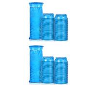 Janasiba Lot de 90 bâtons jetables Vomit Motion Sickness Bleu Emesis 1000 ml