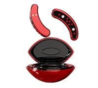 Janasiba Mini appareil de beauté EMS - Appareil de massage des yeux - Anti-âge - Élimination des rides - Thérapie par chauffage