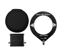 Janasiba Mini Loop Antenne Amplificateur Haute Impédance 10KHz-180MHz avec Convertisseur à Faible Impédance pour Radio Talkie Walkie SDR Installation Facile