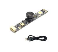 Janasiba Module de caméra USB 5 MP 160 degrés grand angle OV5640 2592X1944 Fixed Focus Free Drive pour la surveillance de sécurité