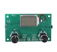 Janasiba Module RéCepteur Radio FM 87-108 MHz Carte de RéCeption StéRéO à Modulation de FréQuence avec Affichage NuméRique LCD 3-5V PLL