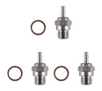 Janasiba N4 Lot de 3 bougies de préchauffage étincelles pour pièces de moteur 70117 1/10 1/8 RC Truck Nitro
