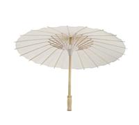 Janasiba Parasol en papier pour la plage, les fêtes, les mariages, 60 cm