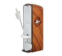 Janasiba Piano Mécanique Métronome Électronique Rétro Métronome Instrument de Musique Rythme Métronome pour Piano Universel Guitare Violon Musical Bois Clair Couleur