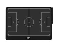 Janasiba Planche d'entraînement de football électronique, 16 LCD, tableau de marquage de stratégie avec fonction de verrouillage pour football, football horizontal