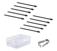 Janasiba Pointes de rechange pour stylo 2 Pen-4096 avec fonction d'inclinaison et sensibilité à la pression avec outil pour retirer les pointes de stylo, B
