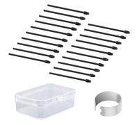 Janasiba Pointes de stylet de rechange pour 2 Pen- 4096, sensibilité à la pression et prise en charge de l'écriture inclinable, avec outil pour retirer les pointes de stylo, A