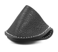 Janasiba Porte-craie de poche en cuir avec clip pour billard, carambole, accessoire de billard professionnel, noir