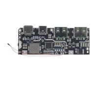 Janasiba QC4.0 QC3.0 LED Dual USB 5 V 4,5 A 22,5 W Micro/Type-C USB Mobile Power Bank 18650 Module de charge Protection contre la température Durable Installation facile Facile à utiliser, B