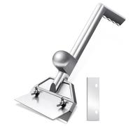 Janasiba Racloir Professionnel pour Gril, Ustensile de Restauration pour le Nettoyage de Gril Extérieur et de Plancha pour Camion de Restauration.