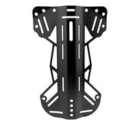 Janasiba Scuba Diving BCD Technical Diving Backplate Back Harness Hardware Scuba Diving Plaque arrière pour sports nautiques