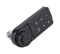 Janasiba Serrure à combinaison, accès à la porte, armoire de sécurité électronique numérique, contact de compartiment codé, clavier mot de passe, serrure d'accès à clé-B