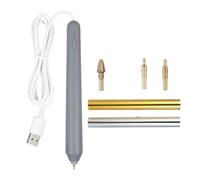 Janasiba Stylo D'Estampage Ensemble de Stylos à Feuille Chauffante à Chaud Stylo à Feuille Thermique USB pour Kits D'Outils de Scrapbooking Stylo à Dessin en Rouleau à Feuille Chaude