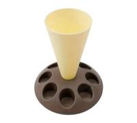 Janasiba Support de Poche à Douille avec 8 Douilles à Fentes, Support de Poche à Douille en Plastique pour Kit de Décoration de Gâteau B