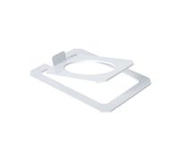 Janasiba Support d'enceinte de bureau en support métallique robuste, adapté à vos précieuses enceintes - Couleur :