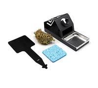 Janasiba T12 Station de soudage stable pour soudure avec coussin isolant en laiton et fil métallique