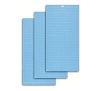 Janasiba Tapis de Découpe de Rechange Compatible avec pour 3, Explore 3, Air 2, Accessoires pour Tapis de Découpe 30,5 X 61 Cm, Lot de 3 Bleus